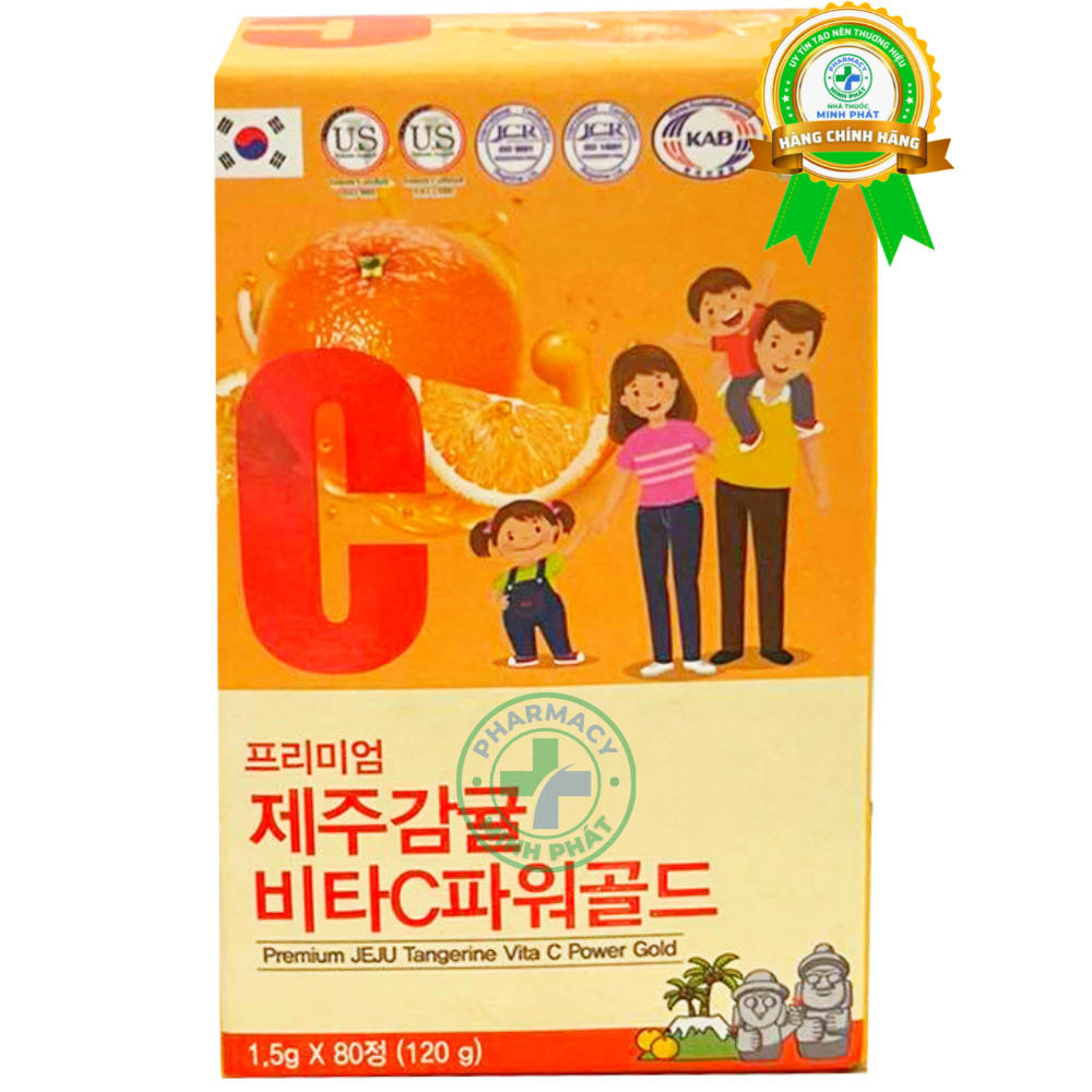 Viên Ngậm Vitamin C Jeju Tangerine Multivita C 3400mg